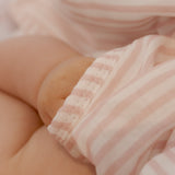 Toalla Rayas Rosa
