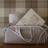 Canastita Rayas Beige