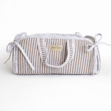Canastita Rayas Beige